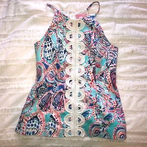 Lilly Pulitzer Annabelle Shell Me About It Top